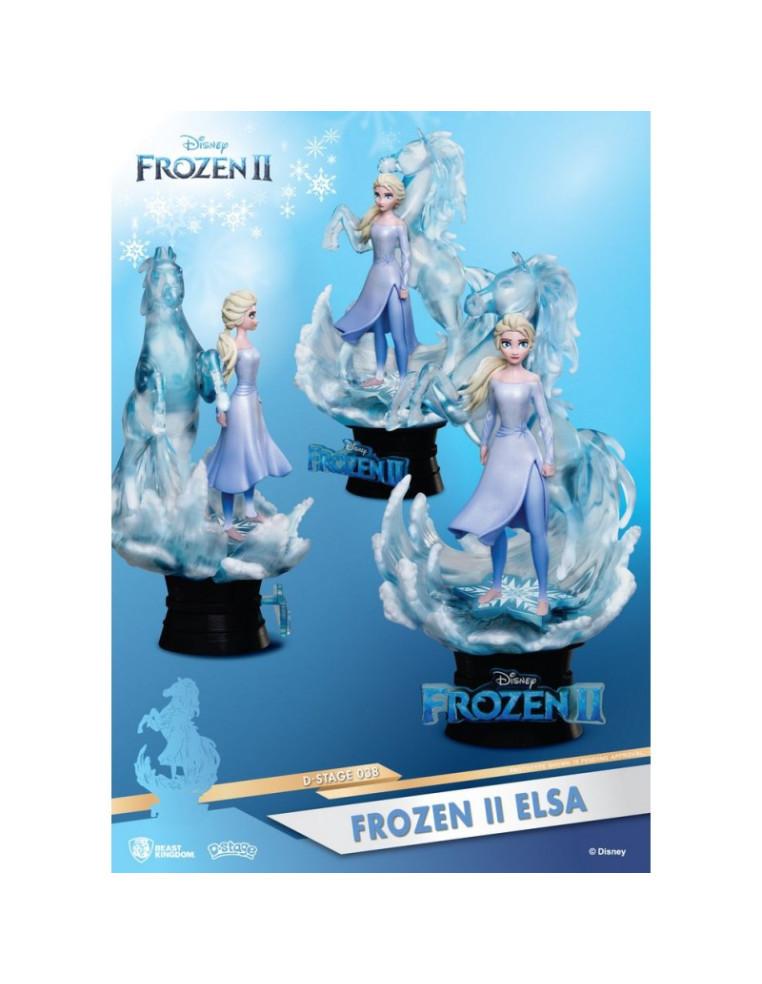 Figura de Elsa 18cm*. Diorama Frozen II  - 